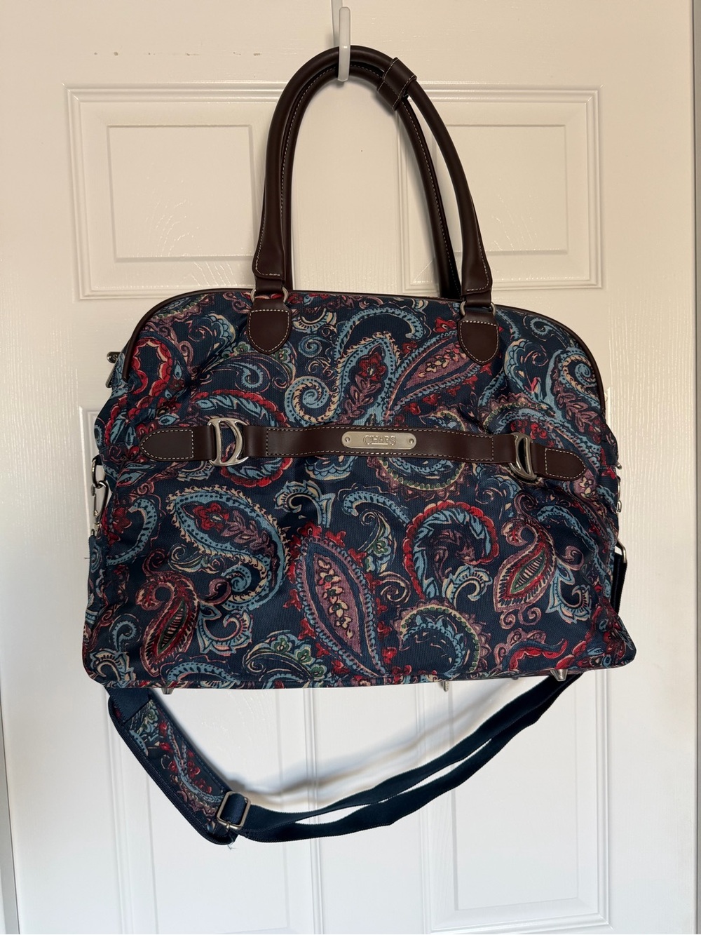 Chaps Richmond Park Paisley Carry  On Travel bag 19"